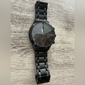 Fossil Charcoal Chronograph Watch